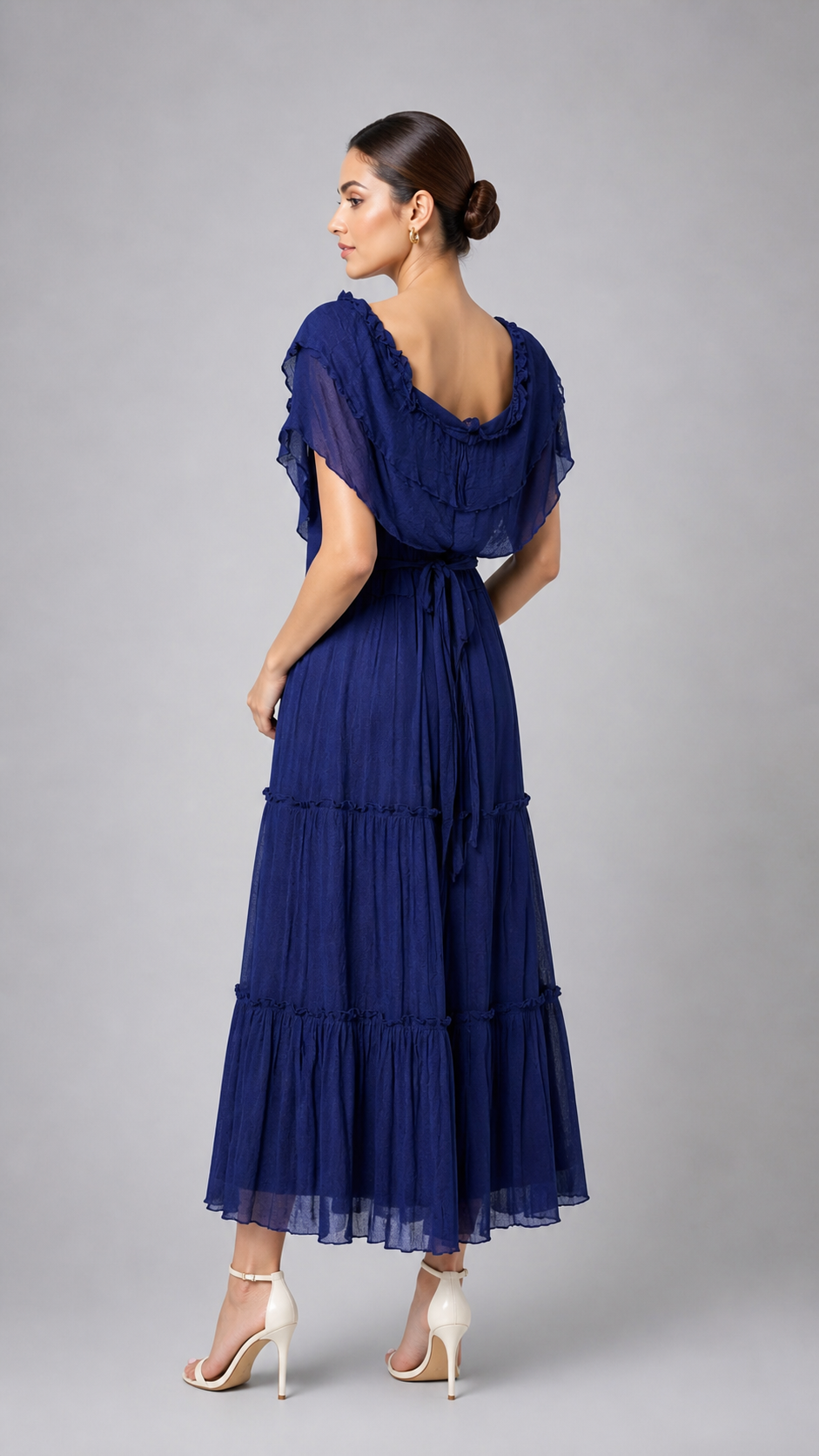 Midnight Frill Dress