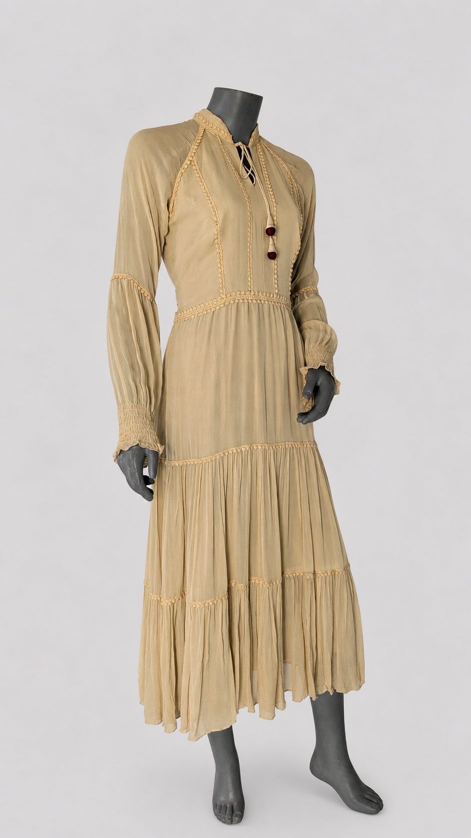 RIQZA Sand Dune Elegance Maxi Dress