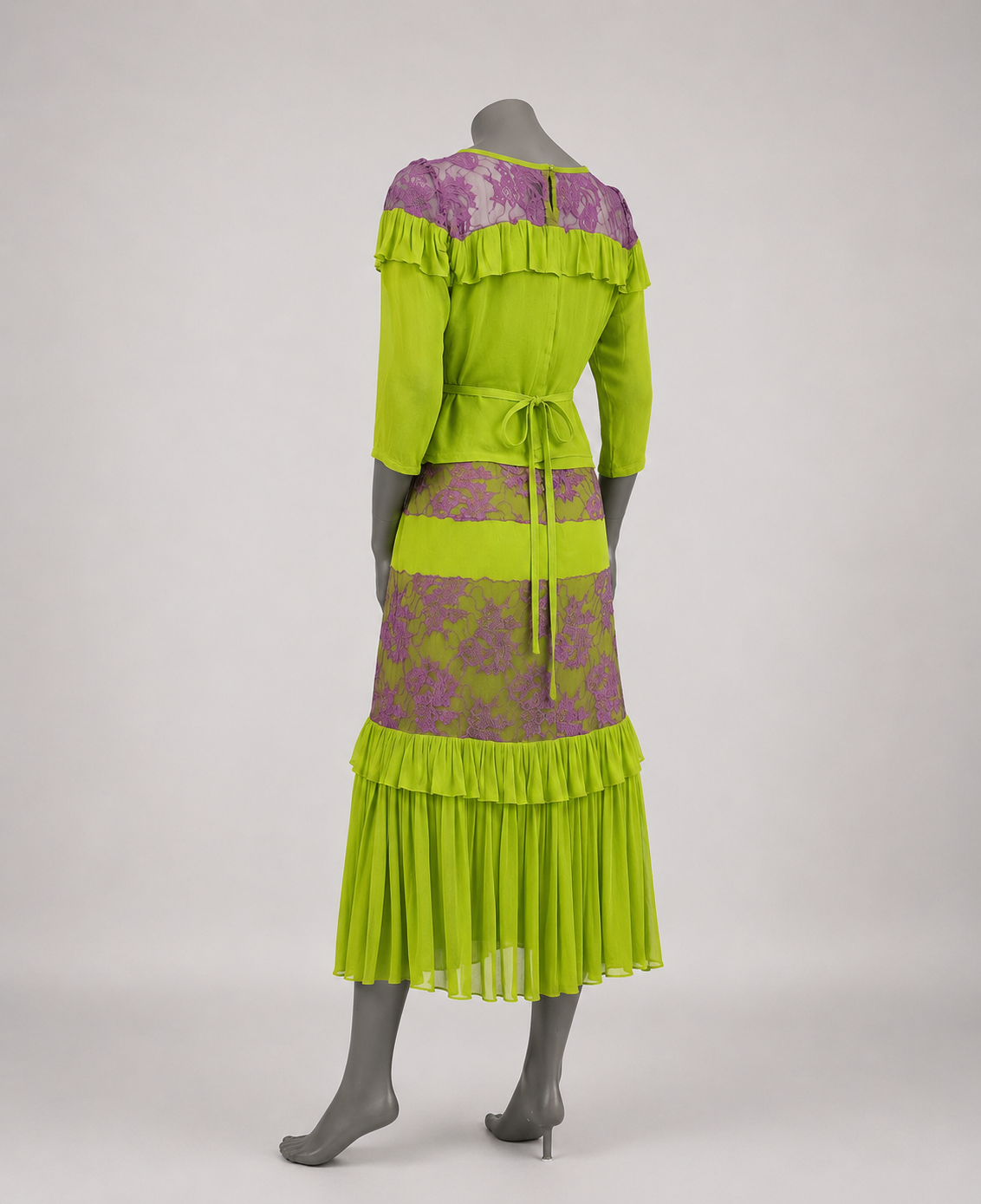 Olive Bloom Lace Co-ord Set