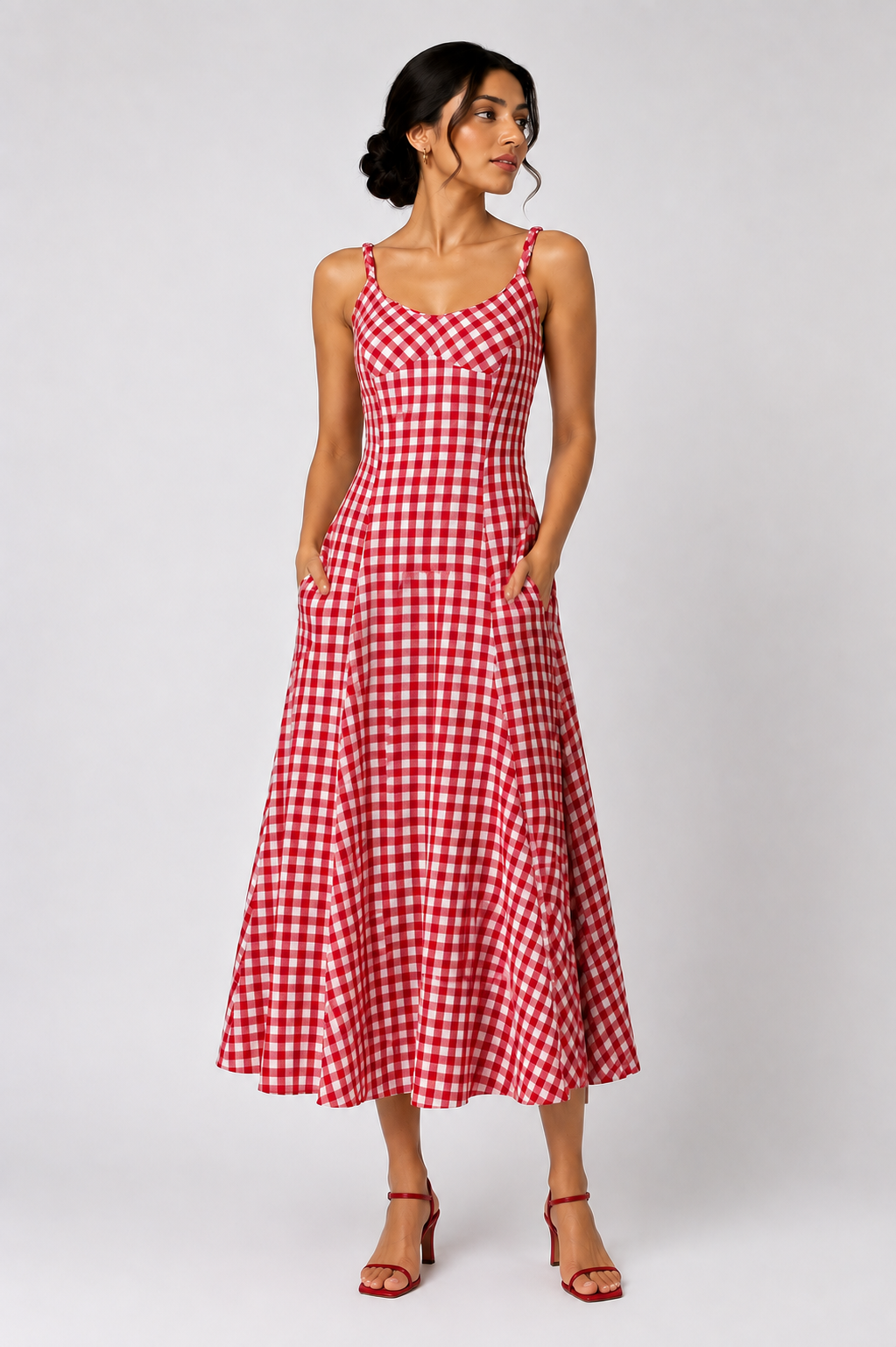 Scarlet Picnic Dress